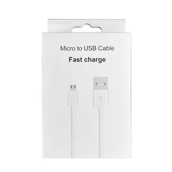 1m Micro USB Data Cable for 7th Generation for Apple Devices V8 TPE 3A Fast Charging Compatible Case