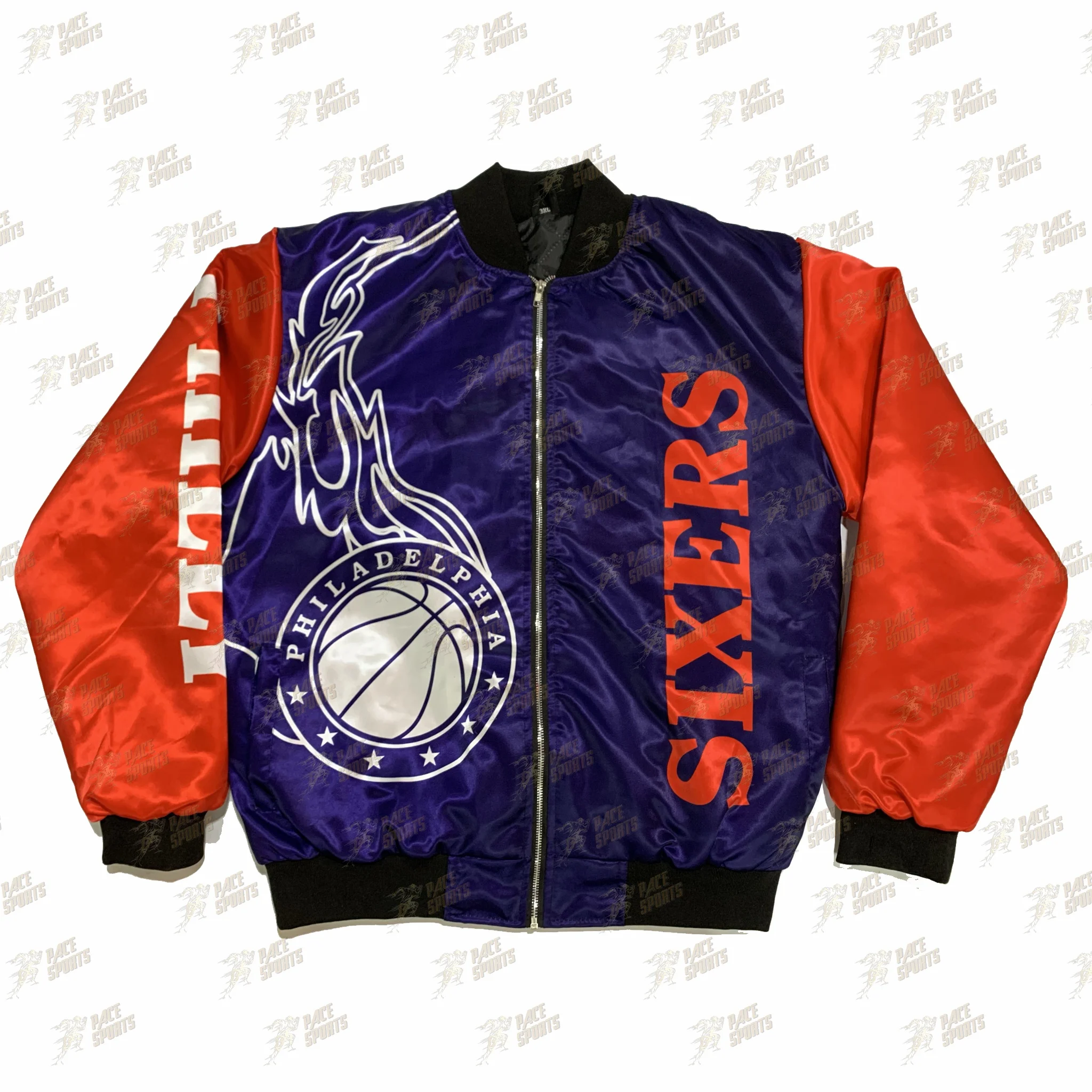 New Floral Embroidered Satin Bomber Varsity Jacket Wholesale Manufacturer &  Exporters Textile & Fashion Leather Clothing Goods with we have provide  customization Brand your own