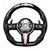 Pink+Smooth Leather+Carbon Fiber+Paddle+LED