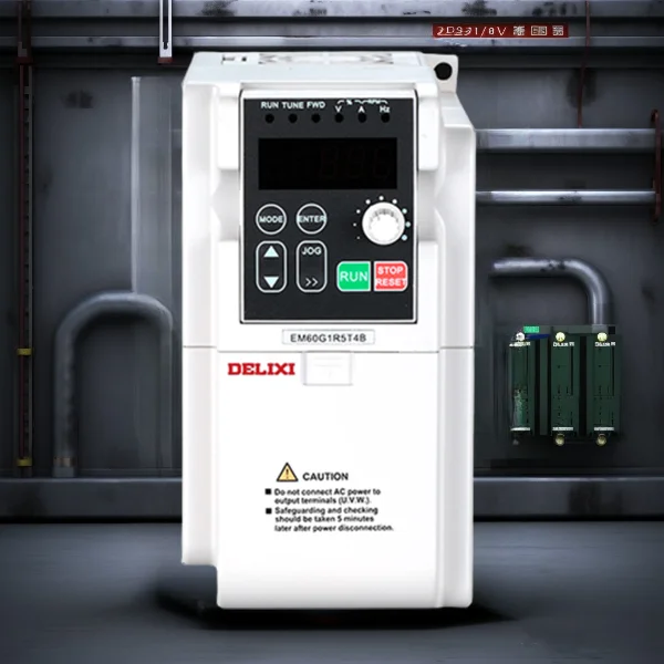 Smart Variable Frequency Drive Variable Voltage Output Single Phase Solar 70kw Vfd Drive for Motor Singal Phse Ac 200 w Motor