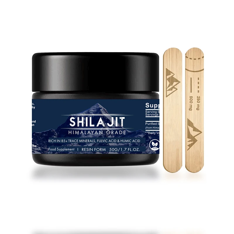 Shilajit Pur De L'Himalaya 50g - Résine Biologique - 90 Capsules