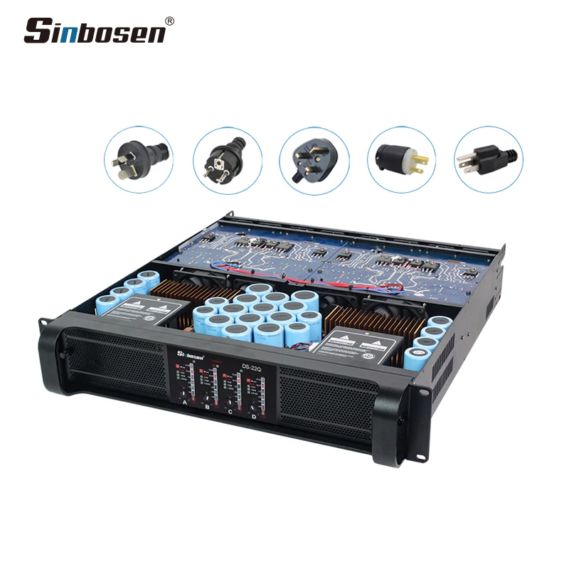 High Power 5000w Class d Amplifier Board Stereo a Power Amplifier for Sale 4 Channel