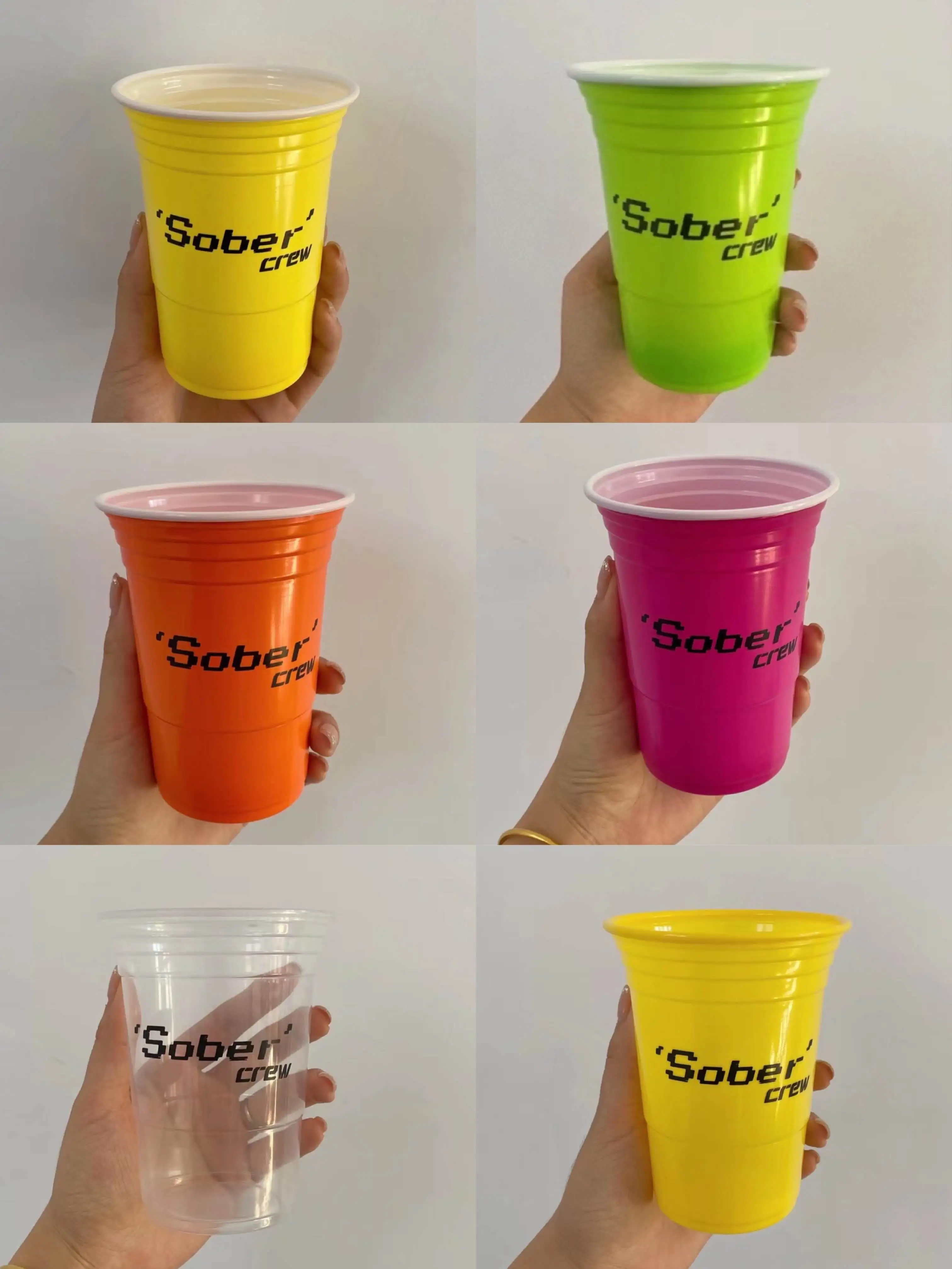 16 oz. party cup shot glasses