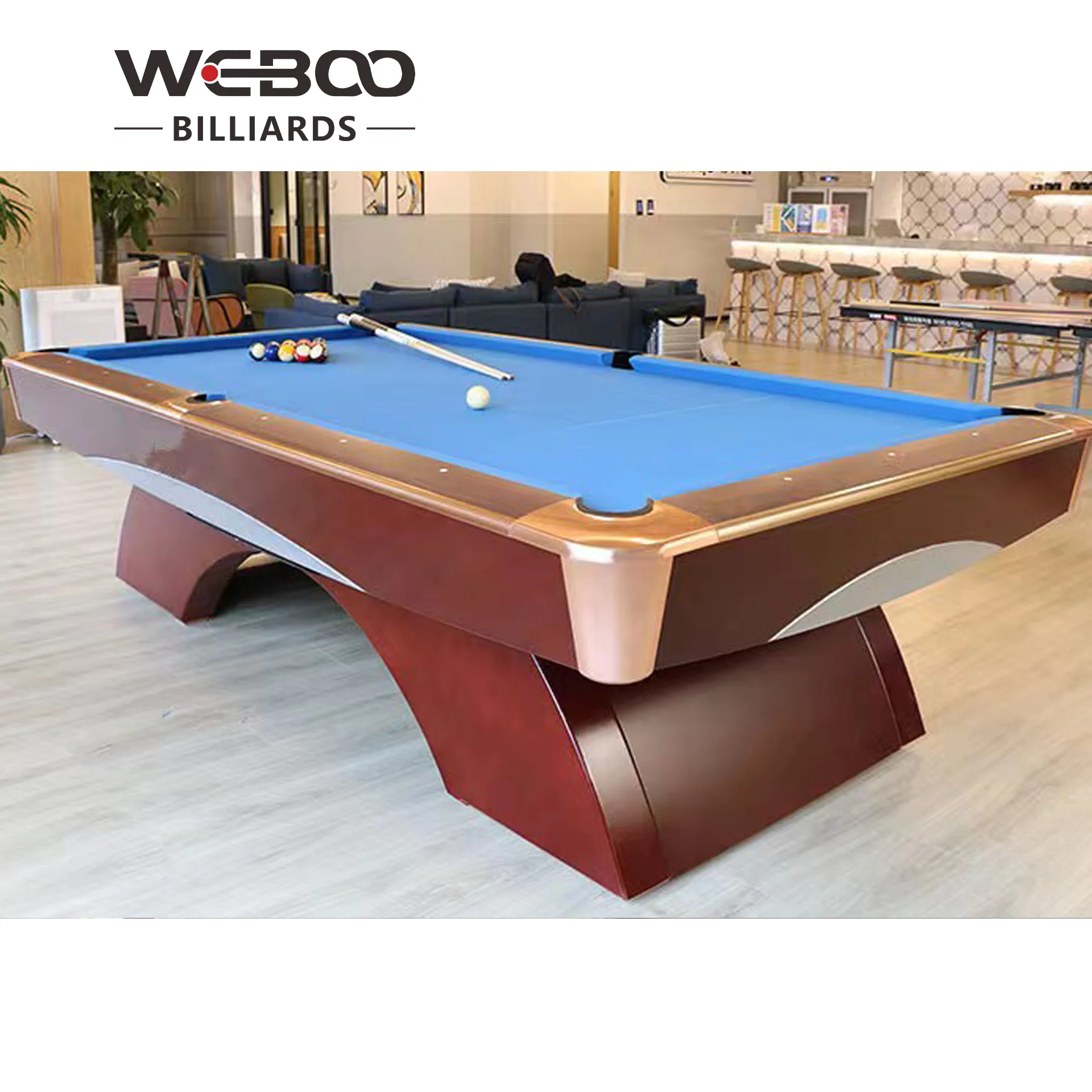 Бильярдный стол из массива дерева 8 футов и 9