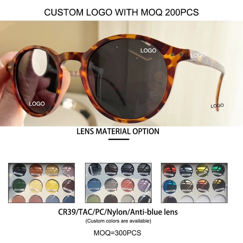 Custom New Collections Sunglasses Foreman Scratch Resistant Tr90 Stock Sunglasses