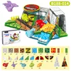 B188-014 dinosaur world-76 pcs-5167 g