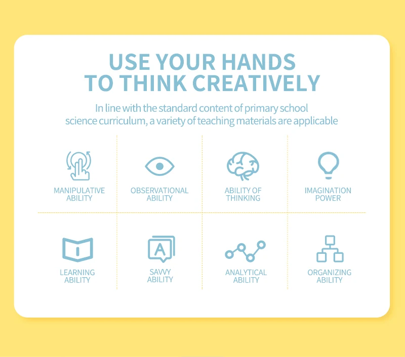product new promotion primary school physics kits magnetism experiment circuit box set experiment kit-4
