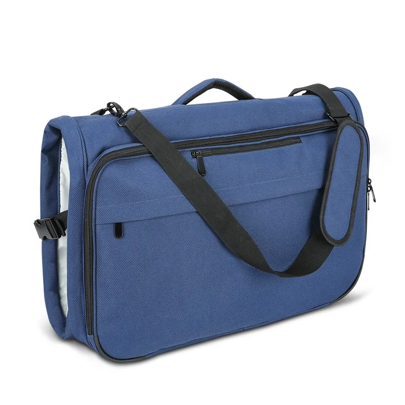 2 in 1 Canvas Garment Bags Mens Cotton Suit Travel Bags Carry on Garment Duffel Bags for Travel and Business Trips