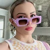 Small Frame Square Sun Glasses Women