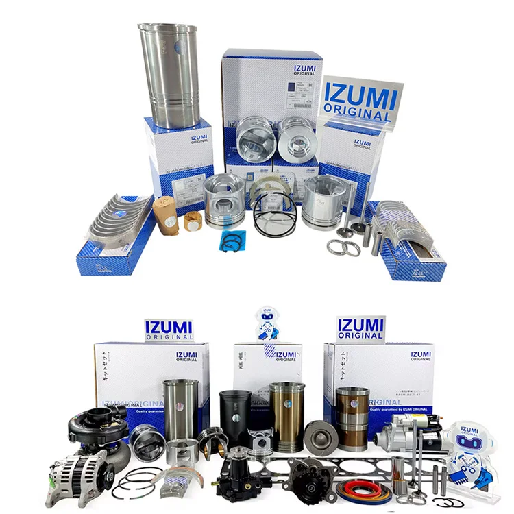 IZUMI ORIGINAL K19 KTA19 Overhaul Rebuild Kit Diesel Engine Parts For CUMMINS