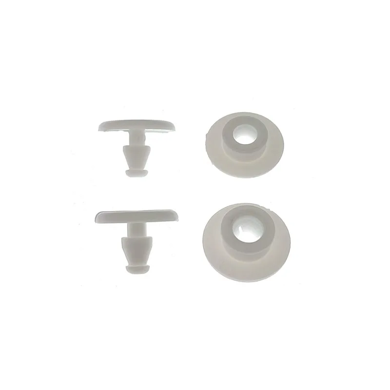 Disposable Plastic Wristband Snap Lock Two Parts Plastic Snap Button for Wristband Bracelet Clip