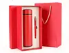 Red with Thermos mug