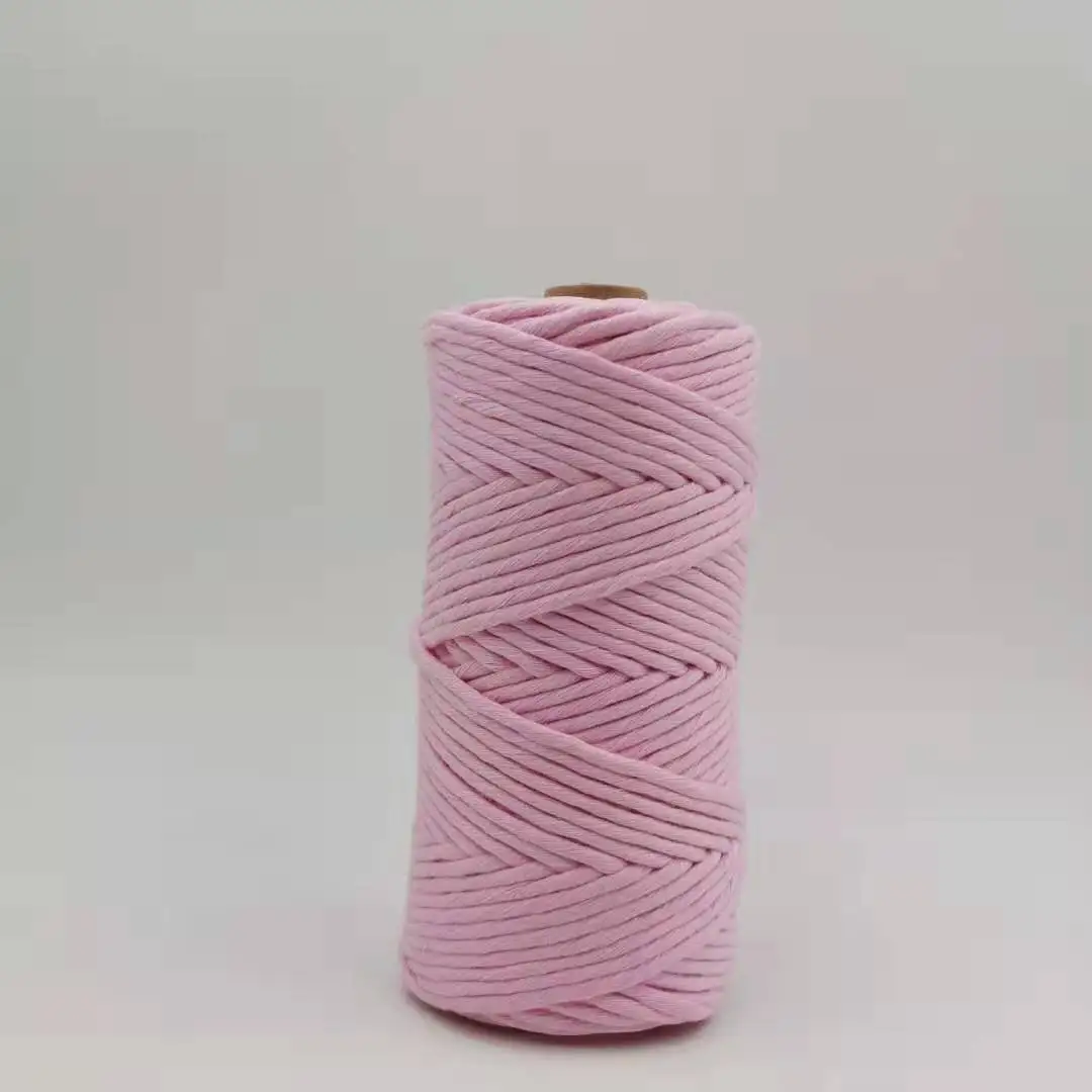 Macrame Cord 4mm X 100m Single Strand Twisted Cotton Cord 100