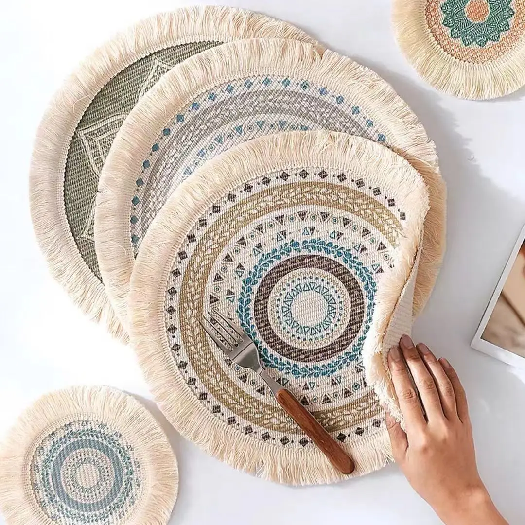 Wholesale Customs Ecofriendly Handmade Natural Round Rattan Water