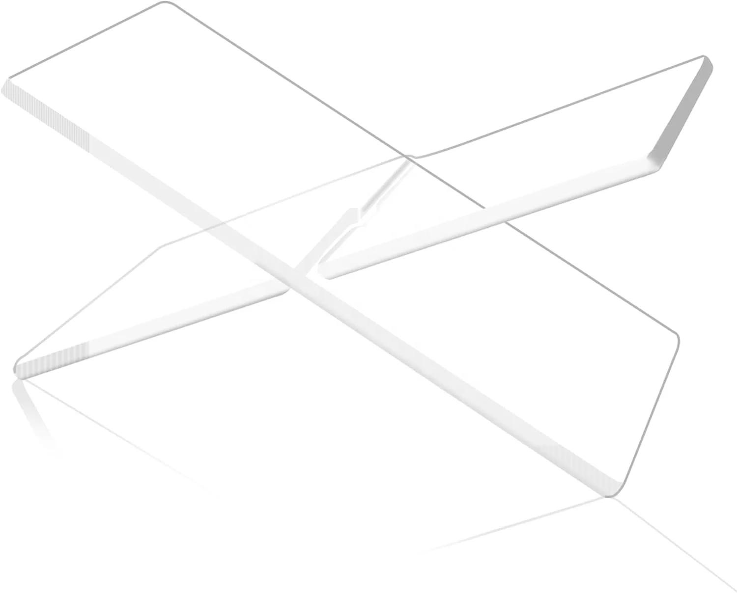 Sleek Acrylic Cookbook Stand - Elevate Your Culinary Reading Experience