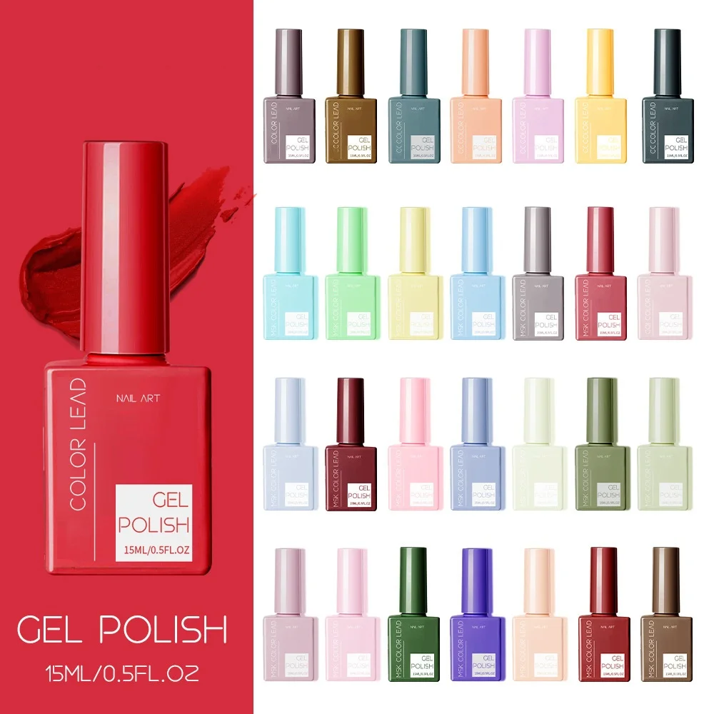 Factory Wholesale 60 Colors Vegan Gel Nail Polish Uv Led Kit Private