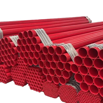 Epoxy coated plastic anticorrosive steel pipe inside and outside water tube boiler Fire pipe