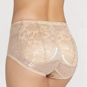 Sexy Body Shapers Panties Woman Butt Lifter Lingerie Lace Underwear Push up Padded Panties Buttock Shapers Butt Lifter