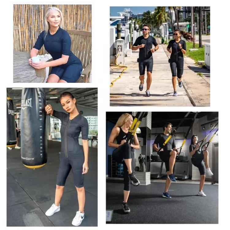 Ems Workout Machine with Electrical Stimulation ems training outfit beauty center use weight loss ems machine