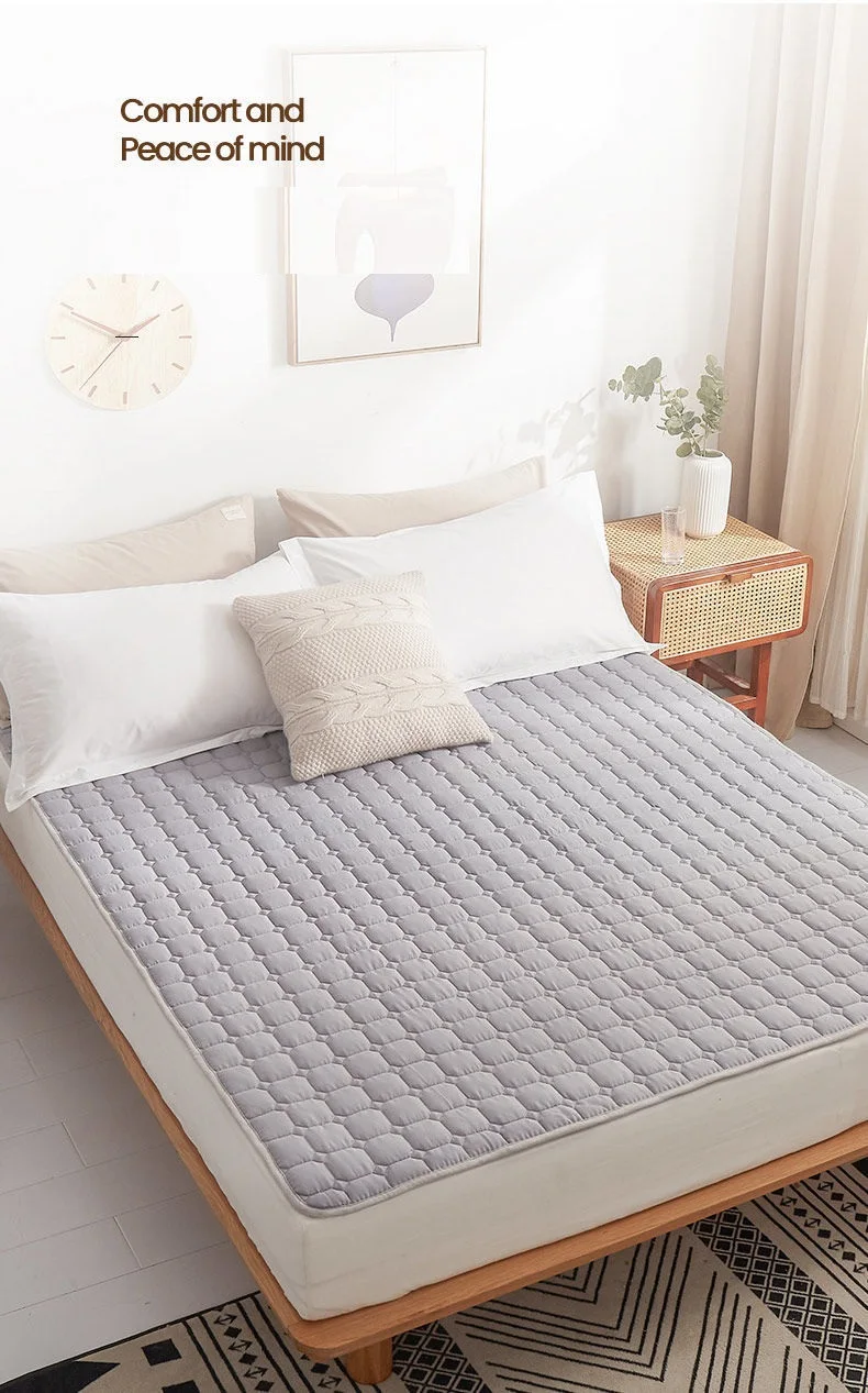 Intelligent 6 Heating Levels Machine Washable Eco-friendly Linen Recycled Heated Throw Electric Blanket