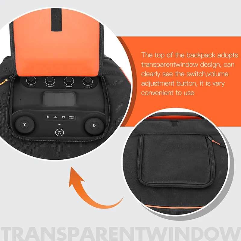 Multi Function Waterproof Travel Speaker protection Storage Bag Dust Cover for JBL Partybox Ultimate