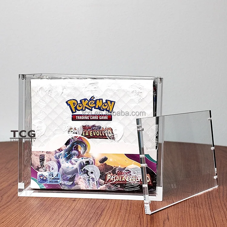 Alibaba.com: TCG Wholesale Hot Sale Acrylic Pokemon 1999 Base Set English Booster  Box Display Case: Protects cards, ideal for retailers. Source certified  products with trade assurance.