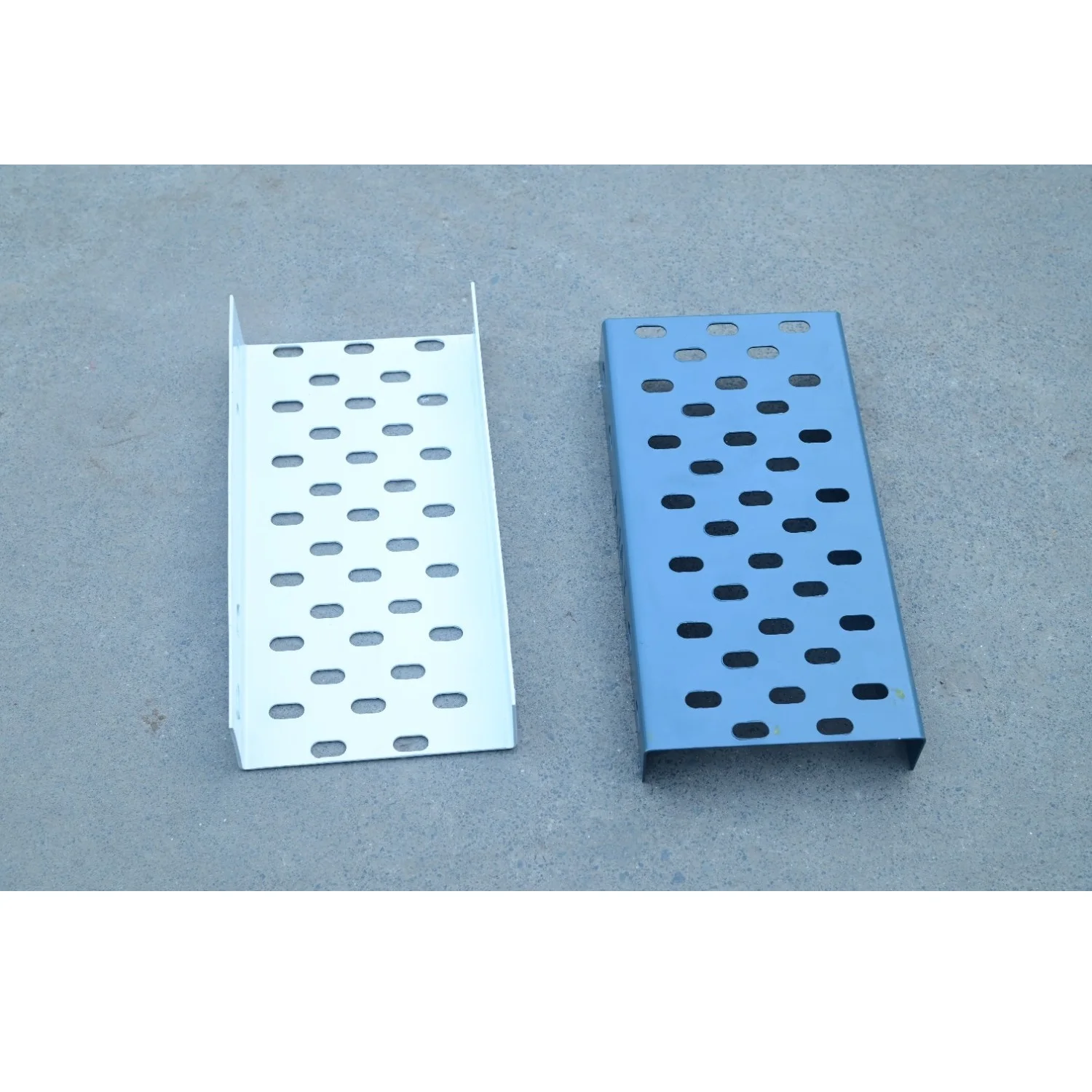 Solid Perforated Industrial Cable Tray Construction Use Easy ...