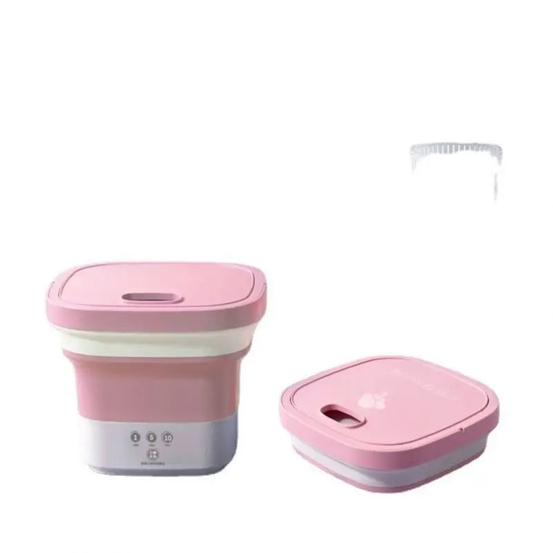 Portable Small Mini Folding Washing Machine Home Business Travel Student Small Single Use Baby Washing Machine 1