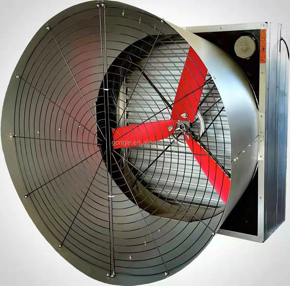 Poultry Multifan Shutter Cone Fans Poultry Ventilation Exhaust Fans for Poultry Greenhouse