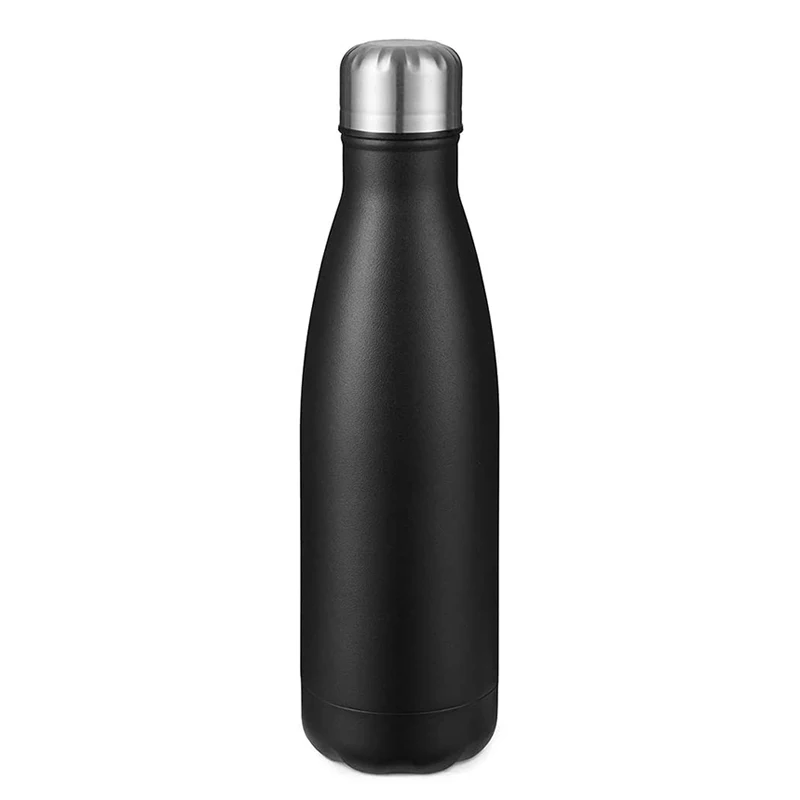 FACTORY PRICE Custom 500ml Sublimation Aluminium White Double Stainless Steel Vacuum Termos Flask coke Cola Shape Water Bottle