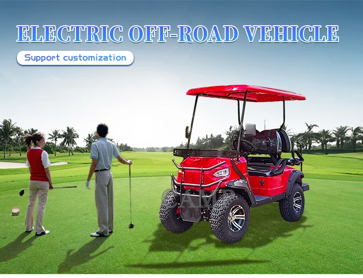 New Design Golf Cart 72v Lithium Battery Golf Cart Club Car Golfcart