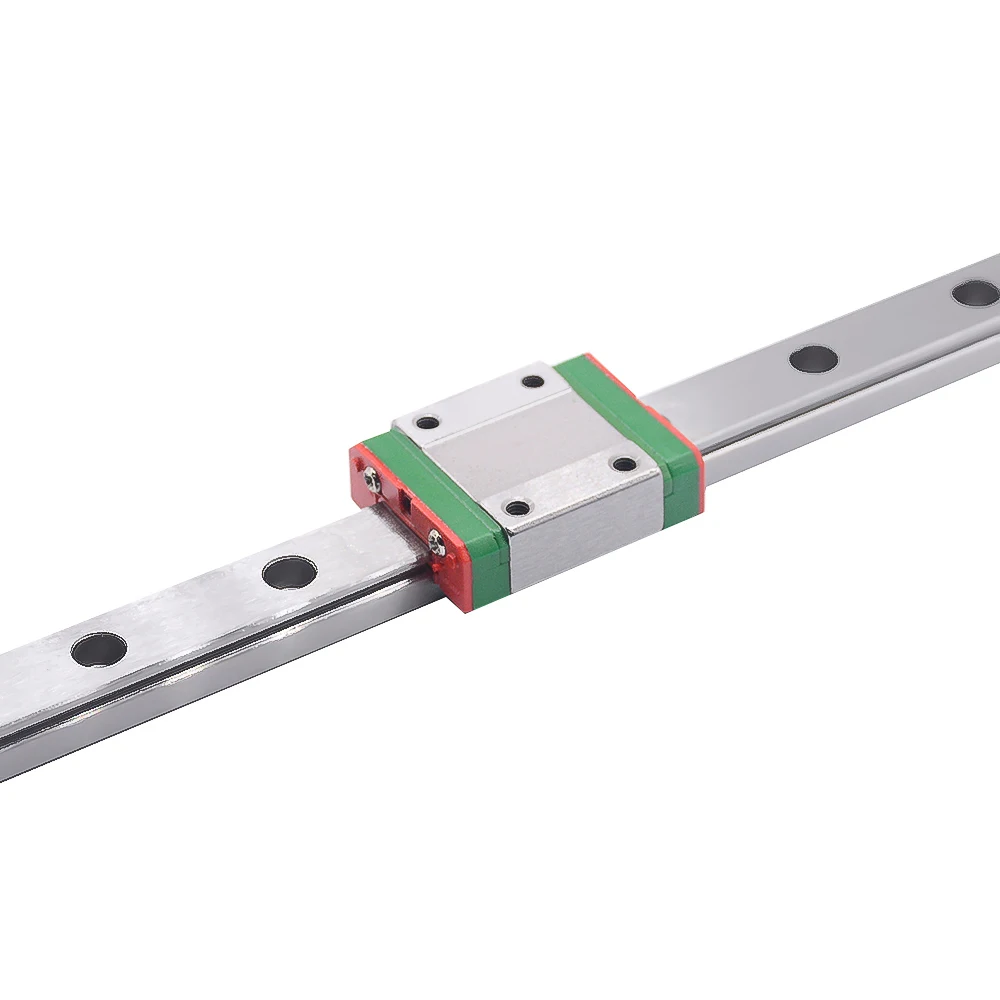 CNC part MR12 12mm linear rail guide MGN12 length 200mm with mini MGN12H linear block carriage miniature linear motion guide way press the block to slide