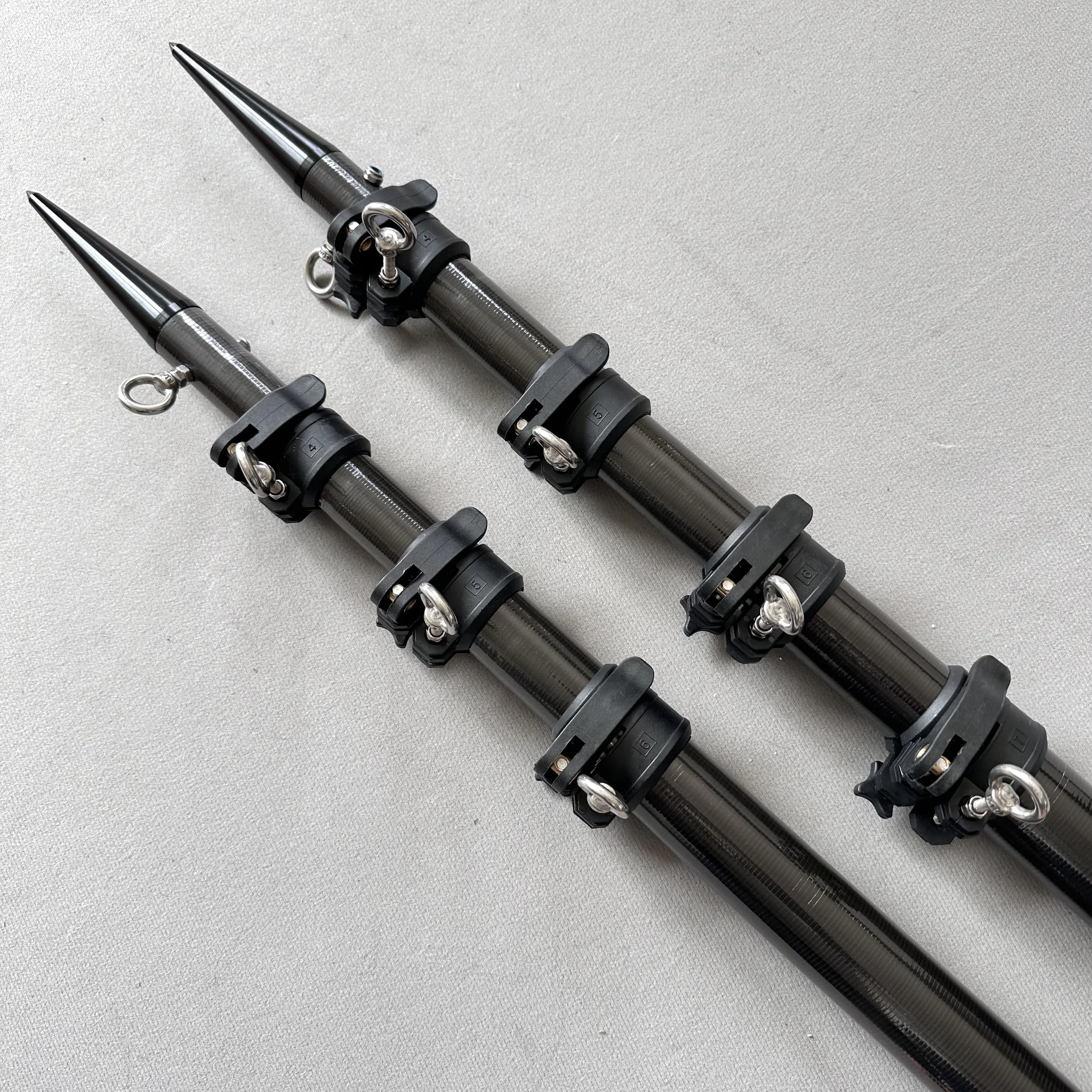 antique indian made three piece fishing pole Used Vintage 3-Piece Fishing Pole
