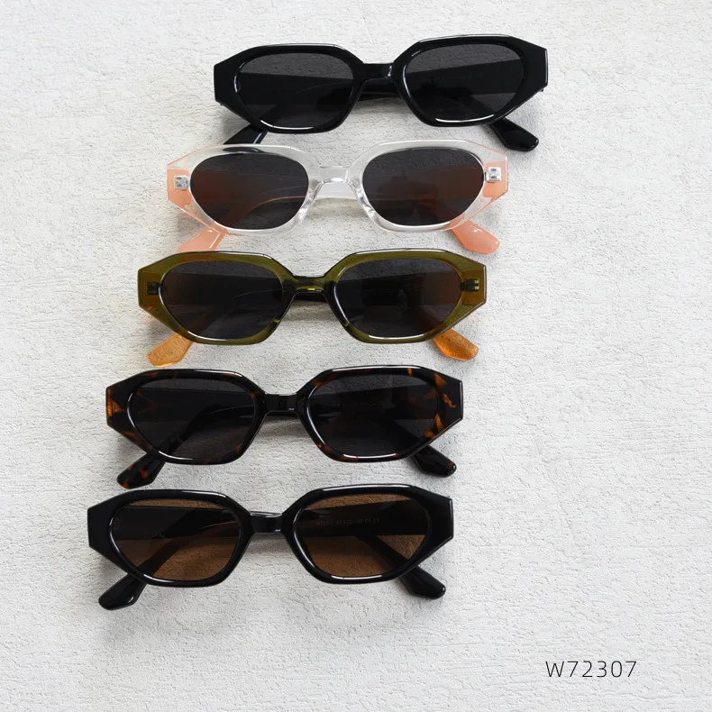Competitive Price Cat Eye Oval Designer OEM China Wholesale TR90 Frame TAC Sunglasses Polarized