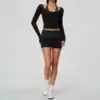 Black Dots Shorts Set
