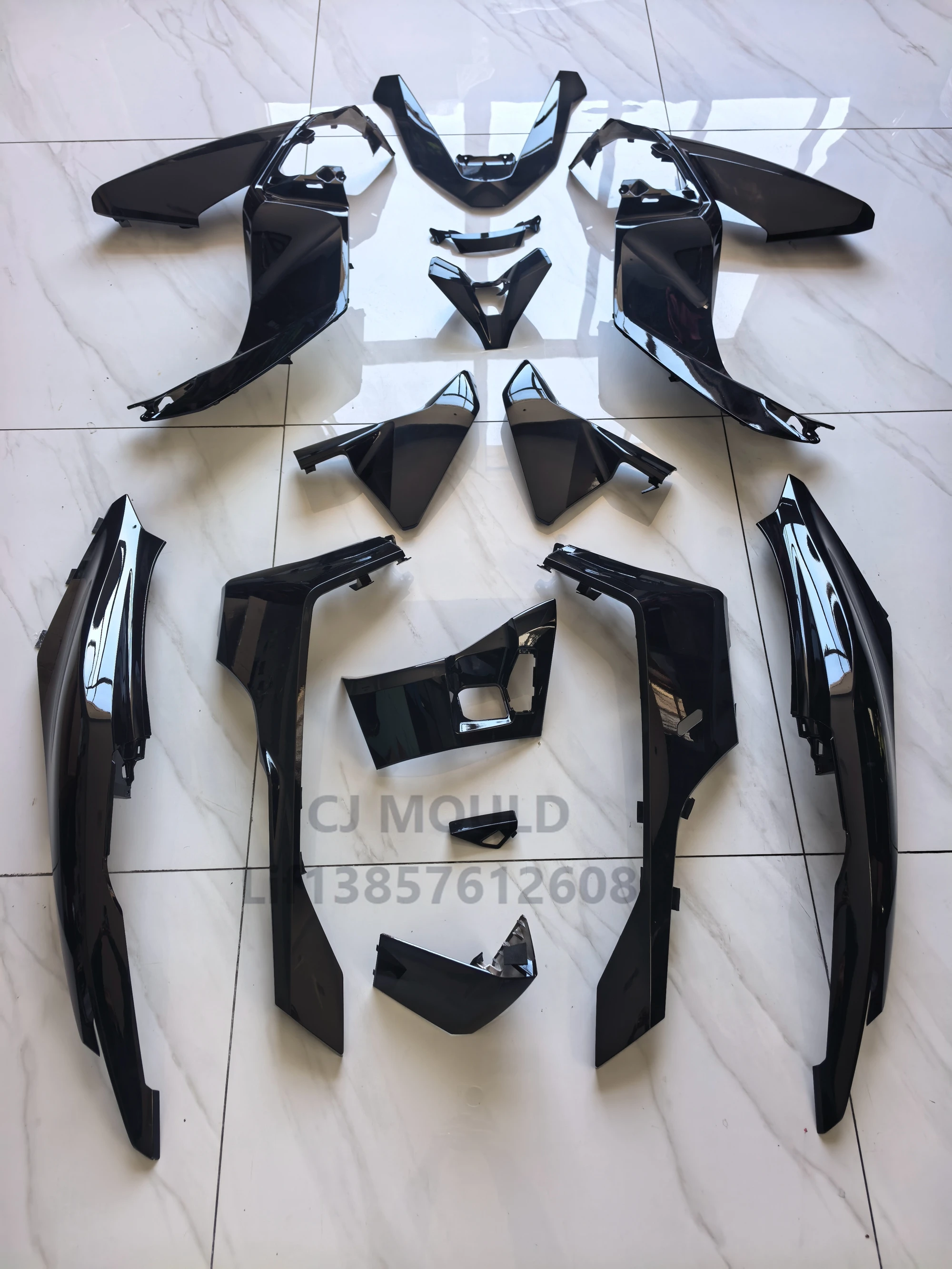 2025 PCX 160/125用 ABS製フェアリングキット フルセット OEM交換パーツ