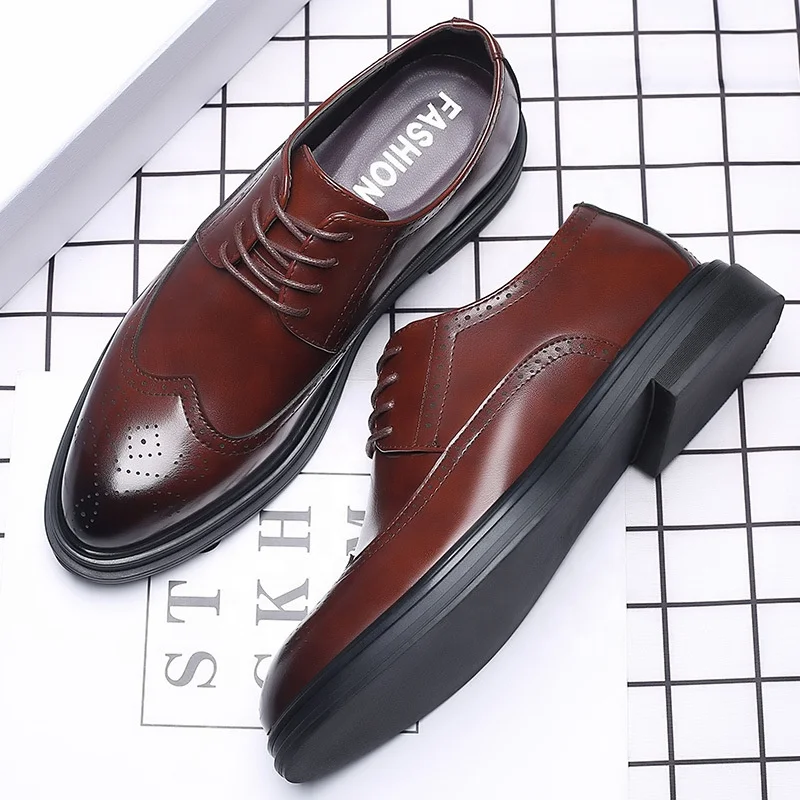 2022 New Men's Leather Shoes Business Casual British Formal Men's Leather  Shoes - Buy Men Leather Shoes,Men Shoes 2022 Leather,Men Shoes Leather  Product on 
