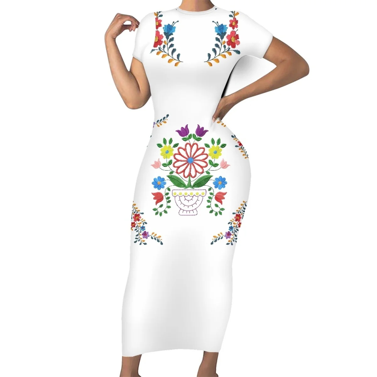 green emerald velvet dress Catalina Otomi Dress – Cacti's Girl Boutique