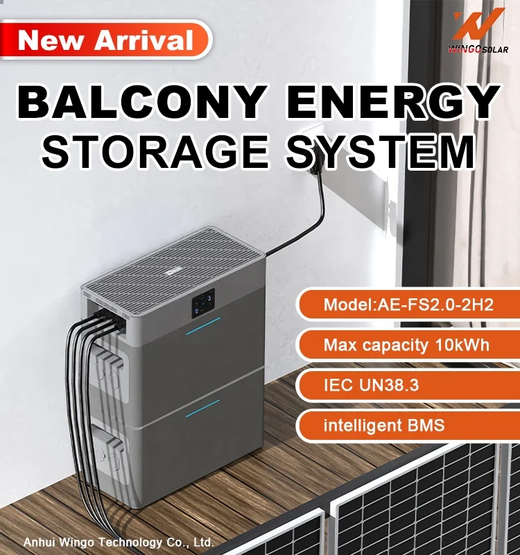 Deye ESS AE-FS2.0-2H2 AC Coupled Balcony Energy Storage System All in One with Inverter and 10kWh Lithium Ion Batteries
