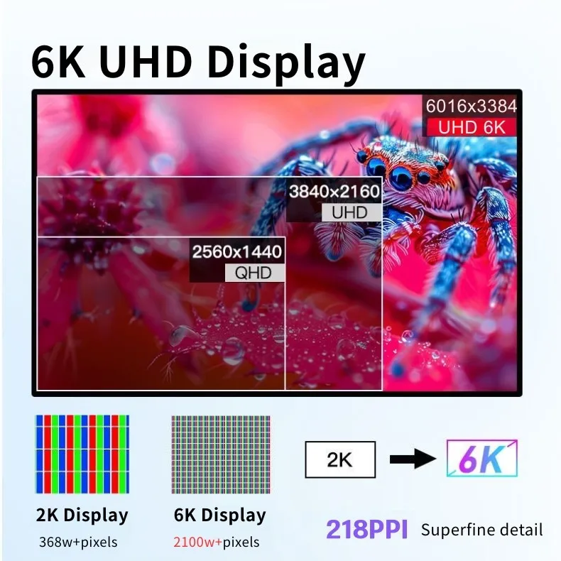 TCOIOR 32 Inch 6k Gaming Display - Wide Color Gamut & 144hz