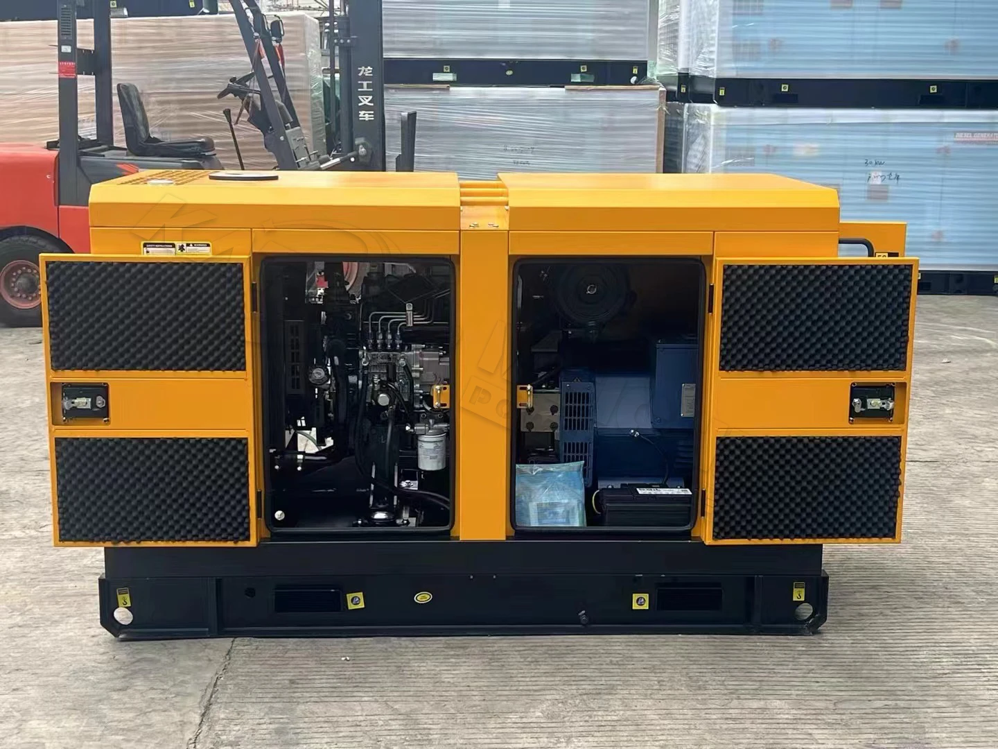 product 20kw 25kw 30kw 40kw 50kw dynamo alternator diesel gensets 100kw 200kw 500kw  diesel silent generator super  low noise level-10