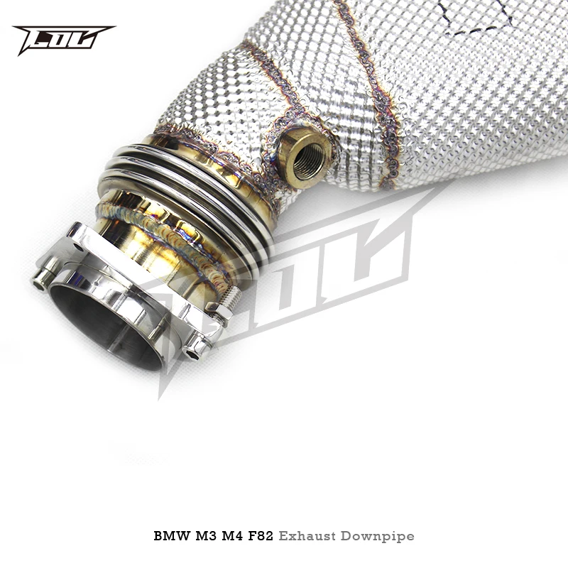 M4 F82 ダウンパイプ　触媒 BMW M3(F80) & M4(F82)用ダウンパイプ (200セル キャタライザー