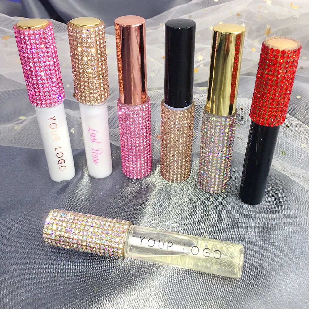2022 New Design Eyelashes Glue With Glitter Diamonds Rhinestone Lashes