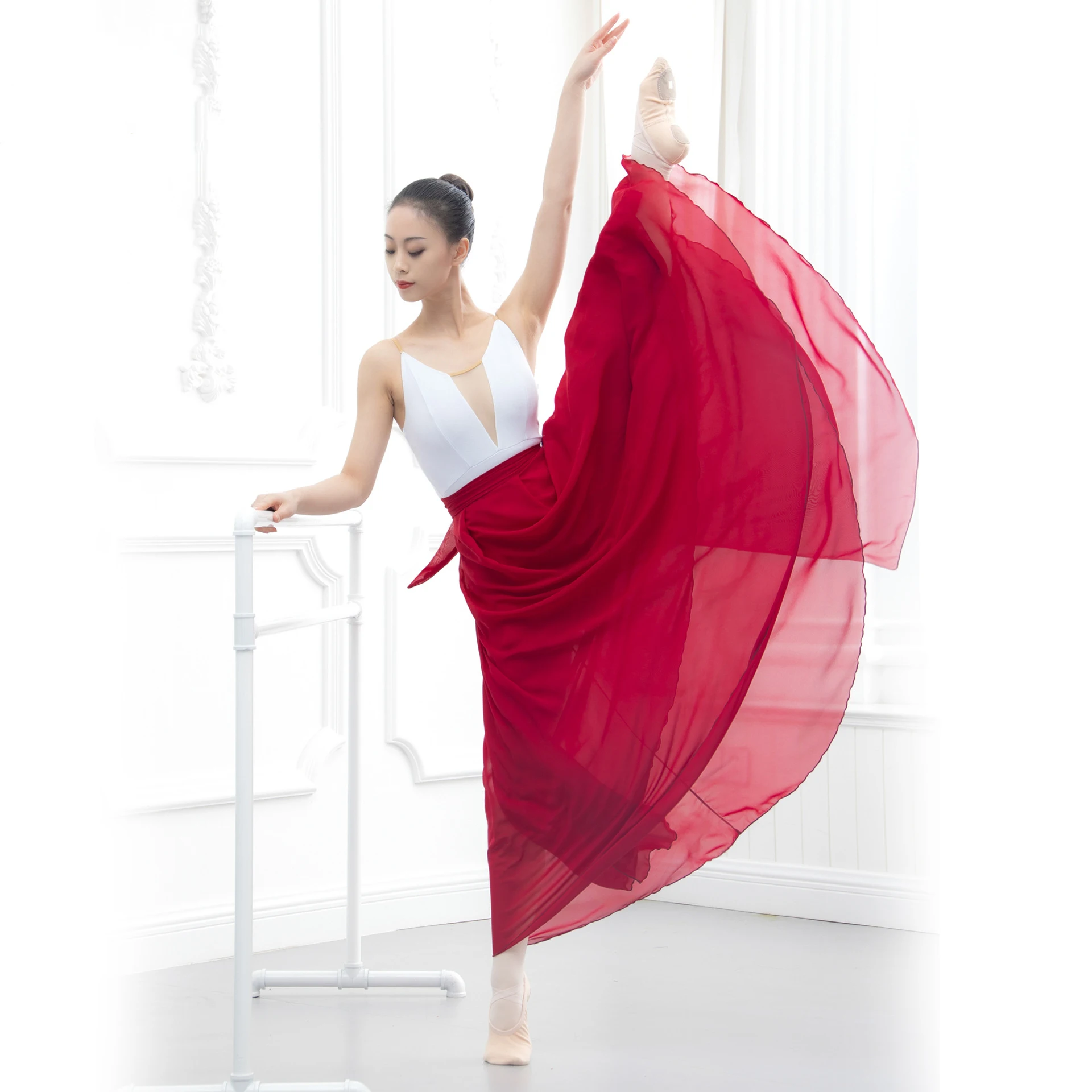 Falda Larga De Gasa Para De Baile Negra Para Ballet - Buy De Baile,Gasa Falda De Product on Alibaba.com