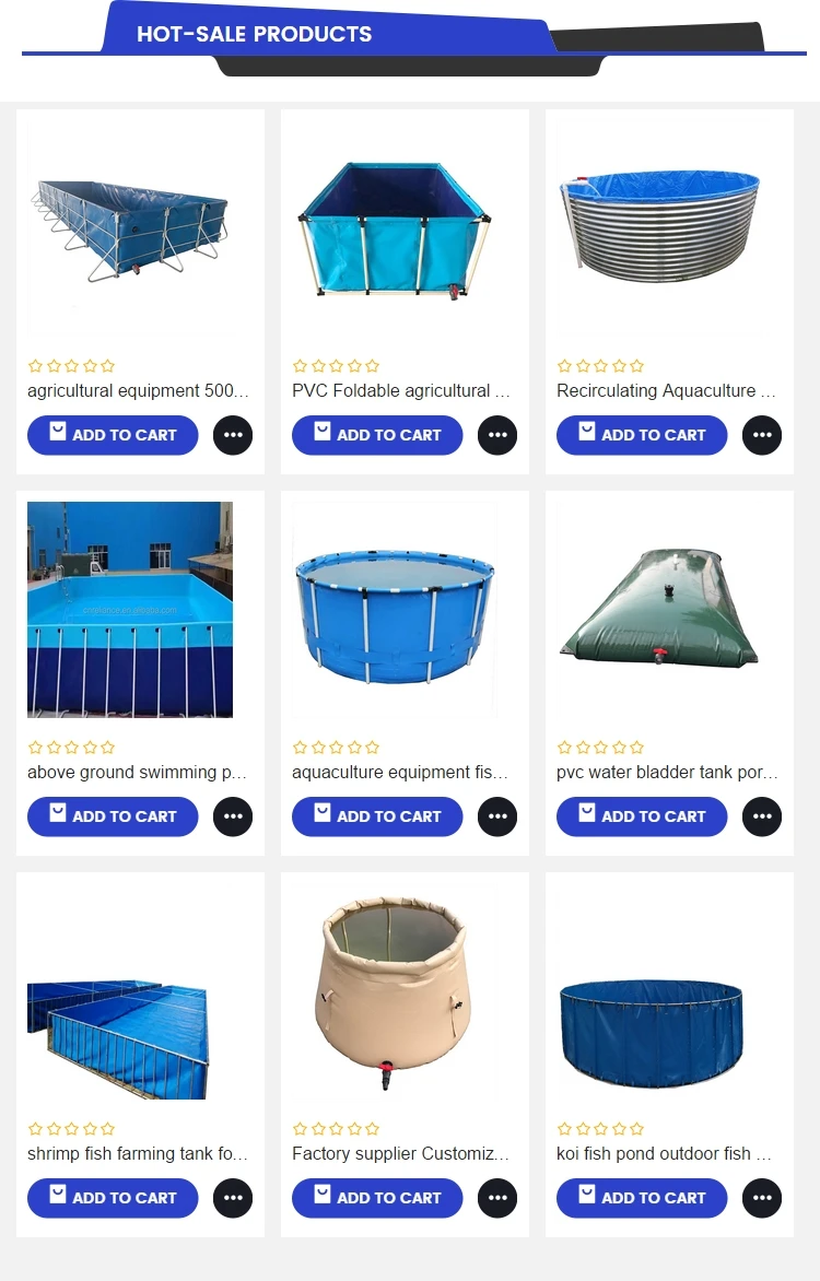 Factory Wholesale Steel Frame Round Pvc Fish Tanks Ponds Outdoor Fish Farm Breeding Tank Buy