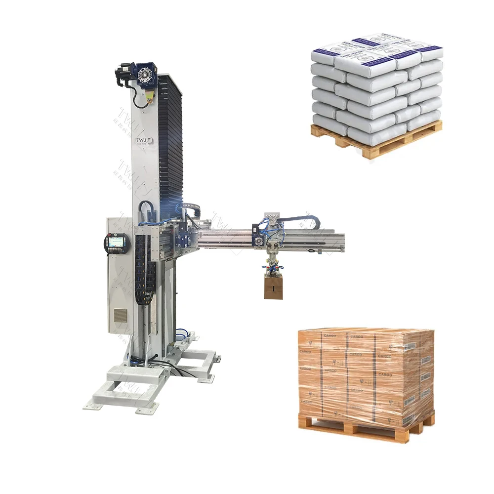 Automatic Palletizer/single Column Palletizing Machine/whole Layer Clamp Type Palletizer