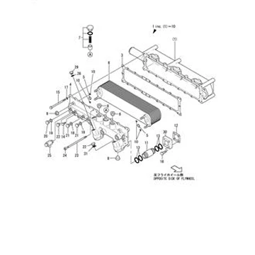 Good Quality Cor,Assy,Cooler,Lo 126625-33090 for Yanmar 6HAL2 6HAL2-WHT Engine
