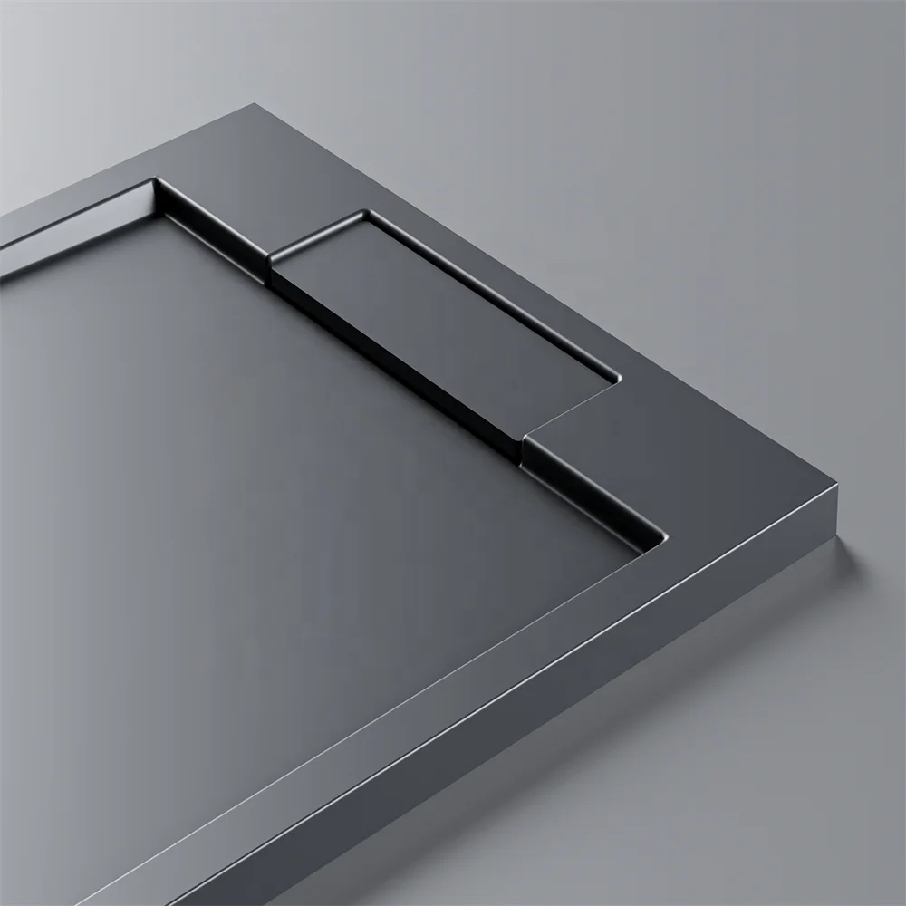 Modern Design Composite Stone Shower Tray Solid Surface Antislip