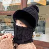 Braided scarf [Black]