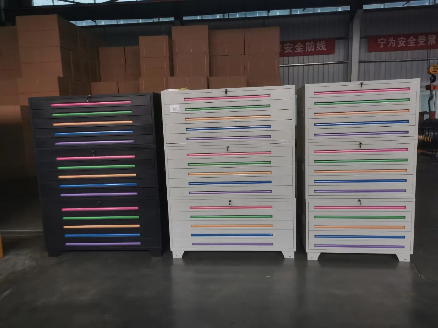Multi-layer Cabinet File Cabinet A0 A1 Steel Cabinet Drawing Cupboard Metal Cupboard for Drawing